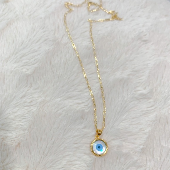 Evil Eye Necklace | 14k Gold Filled - Picture 3 of 6